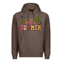 Coffee hello summer Premium Hoodie - JahusDesignShop