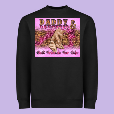 Daddy And Daughter Best Friends For Life Heavyweight Sweatshirt Designed By Artiststas