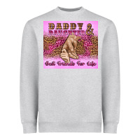 Heather Grey daddy and daughter best friends for life Heavyweight Sweatshirt - Artiststas