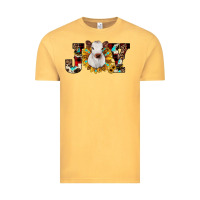 Vintage Mustard christmas joy Vintage Tee - JahusDesignShop