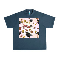 Midnight Navy 2022 to graduation seamless pattern Urban Heavy Tee - BundleAndBundleShop
