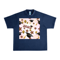 Navy 2022 to graduation seamless pattern Urban Heavy Tee - BundleAndBundleShop