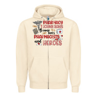 Sandshell pharmacy technicians Zipper Hoodie - MaliasSmallBusiness