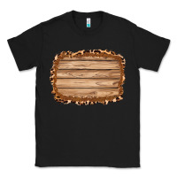 Black wood leopard and shimmer background 3200x2400 Classic Tee - AdoDesignShop