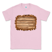 Bubblegum Pink wood leopard and shimmer background 3200x2400 Classic Tee - AdoDesignShop