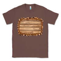 Chestnut wood leopard and shimmer background 3200x2400 Classic Tee - AdoDesignShop