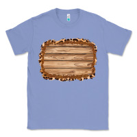 Colony Blue wood leopard and shimmer background 3200x2400 Classic Tee - AdoDesignShop
