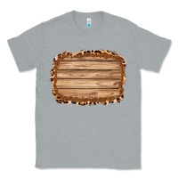 Heather Grey wood leopard and shimmer background 3200x2400 Classic Tee - AdoDesignShop