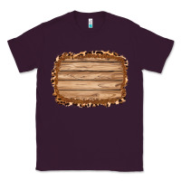 Plum wood leopard and shimmer background 3200x2400 Classic Tee - AdoDesignShop