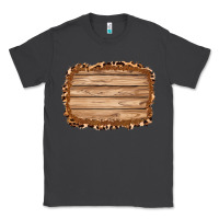 Smoke wood leopard and shimmer background 3200x2400 Classic Tee - AdoDesignShop
