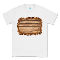 White wood leopard and shimmer background 3200x2400 Classic Tee - AdoDesignShop