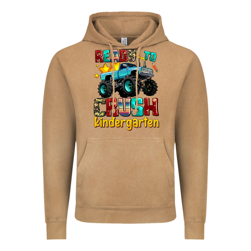 Ready To School Crush Kindergarten Vintage Hoodie by AdoDesignShop | Teevron