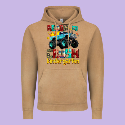 Ready To School Crush Kindergarten Vintage Hoodie Designed By Adodesignshop