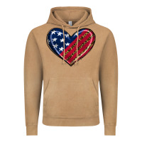 Vintage Camel leopard with american flag Vintage Hoodie - RanaPortraitStore