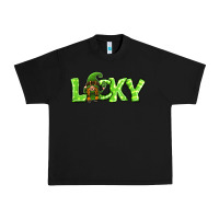 Black St Patricks Day Lucky Gnome Urban Heavy Tee - Jasminsmagicworld