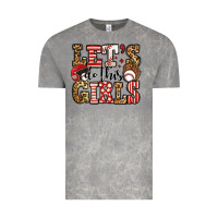 Cloud Rock let's do this girls baseball Vintage Tee - Jasminsmagicworld