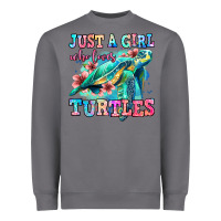 Storm just a girl who loves turtles Heavyweight Sweatshirt - Jasminsmagicworld