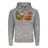Cloud Rock watermelon coffee cups Vintage Hoodie - AdoDesignShop