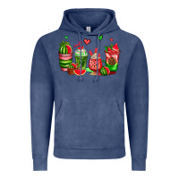 Vintage Denim watermelon coffee cups Vintage Hoodie - AdoDesignShop