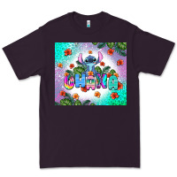 Plum ohana stitch Premium Tee - AdoDesignShop