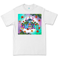 White ohana stitch Premium Tee - AdoDesignShop