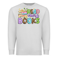 Dove Grey read more books Premium Sweatshirt - Artiststas