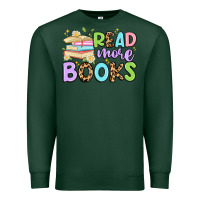 Sports Green read more books Premium Sweatshirt - Artiststas