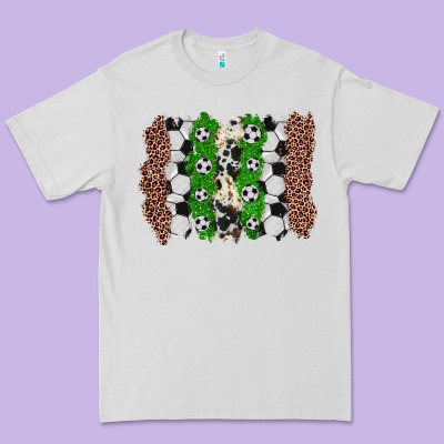 Soccer Brushstroke Premium Tee Designed By Zillion Design Studio