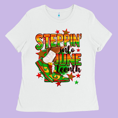 Ladies Tee Steppin' into Juneteenth