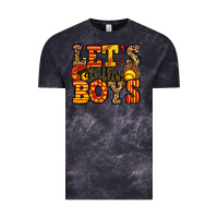 Cloud Black let's do this boys softball Vintage Tee - Jasminsmagicworld