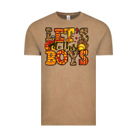 Vintage Coffee let's do this boys softball Vintage Tee - Jasminsmagicworld