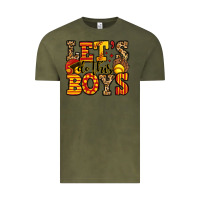 Vintage Olive let's do this boys softball Vintage Tee - Jasminsmagicworld