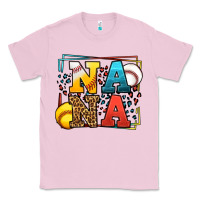 Bubblegum Pink Baseball and Softball nana Classic Tee - LillyAllenDesigns