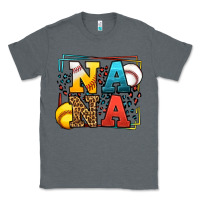Charcoal Heather Baseball and Softball nana Classic Tee - LillyAllenDesigns