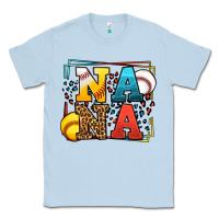 Dusty Blue Baseball and Softball nana Classic Tee - LillyAllenDesigns