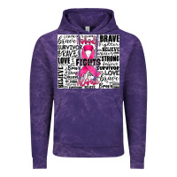 Cloud Purple breast cancer nobody fights alone Vintage Hoodie - JahusDesignShop