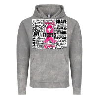 Cloud Rock breast cancer nobody fights alone Vintage Hoodie - JahusDesignShop