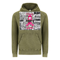 Vintage Olive breast cancer nobody fights alone Vintage Hoodie - JahusDesignShop