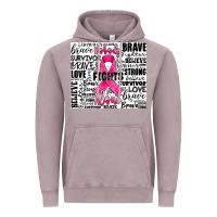 Vintage Zinc breast cancer nobody fights alone Vintage Hoodie - JahusDesignShop