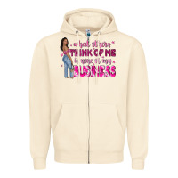 Sandshell what other think of me is none of my business Zipper Hoodie - NancyCooperArtShop