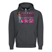 Smoke what other think of me is none of my business Zipper Hoodie - NancyCooperArtShop