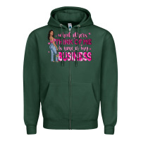 Sports Green what other think of me is none of my business Zipper Hoodie - NancyCooperArtShop