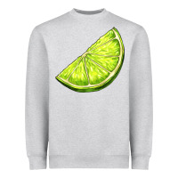 Heather Grey lime for gin Heavyweight Sweatshirt - AdoDesignShop