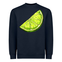 Navy lime for gin Heavyweight Sweatshirt - AdoDesignShop