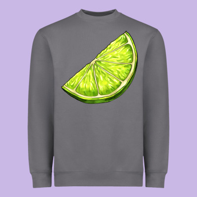 Lime For Gin Heavyweight Sweatshirt Designed By Adodesignshop