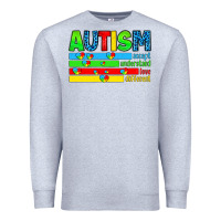 Heather Grey autism Premium Sweatshirt - Artiststas