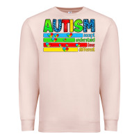 Pale Pink autism Premium Sweatshirt - Artiststas