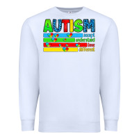 White autism Premium Sweatshirt - Artiststas