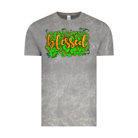 Cloud Rock blessed with  shamrocks Vintage Tee - AdoDesignShop