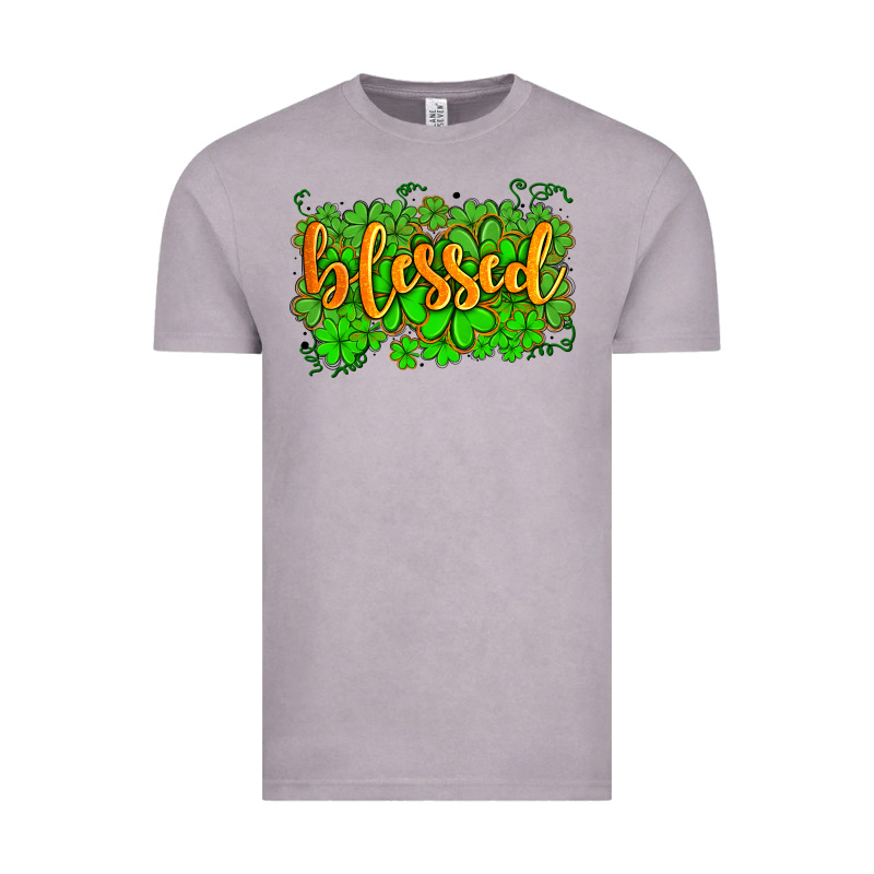 Blessed With  Shamrocks Vintage Tee by AdoDesignShop | Teevron